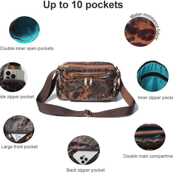 Durable & Lightweight Women's Tote - Water-Resistant Handbag for Travel & Work - Picture 3 of 8